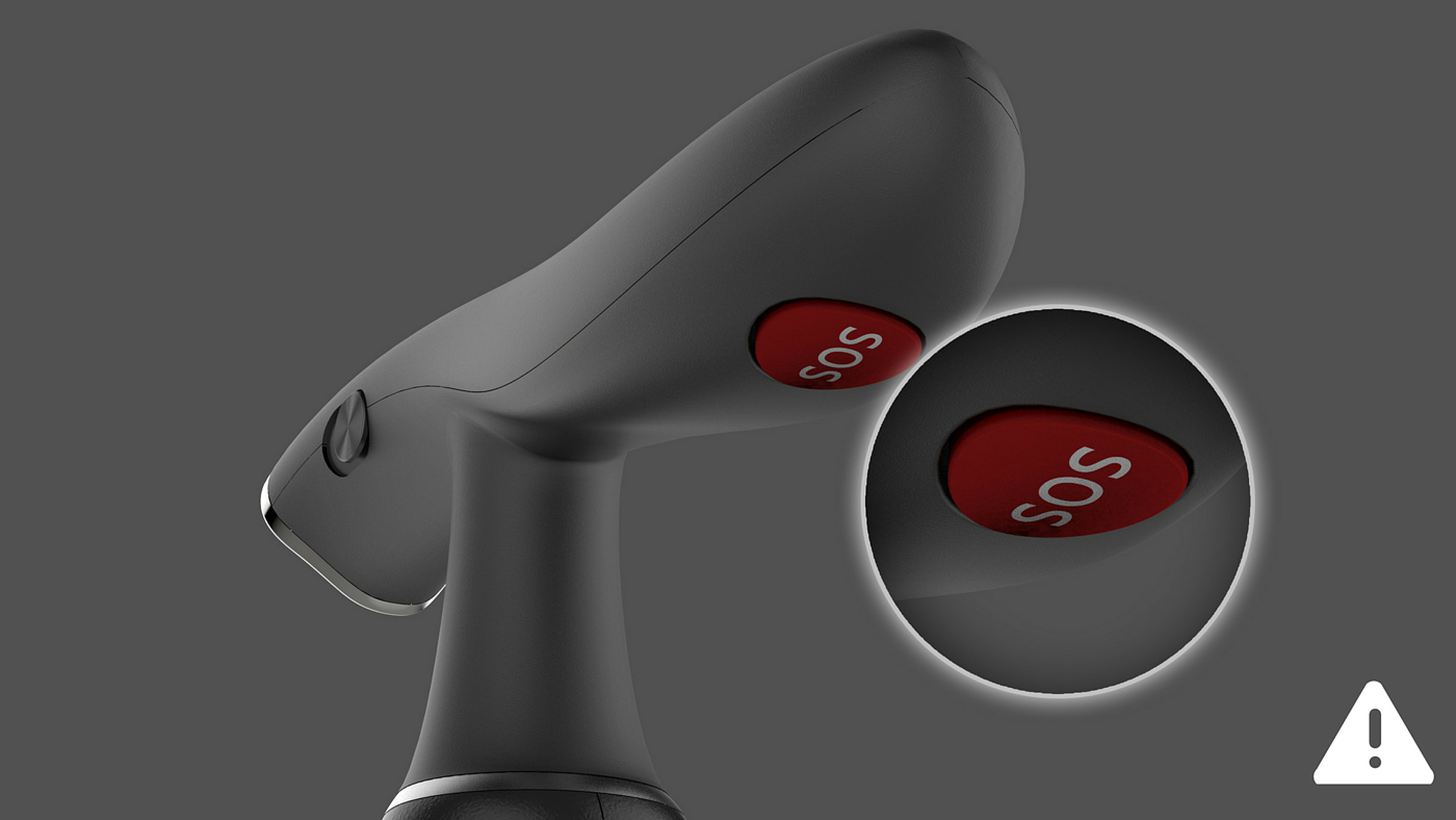 Old man's crutch，Intelligent crutch，Tools for the elderly，