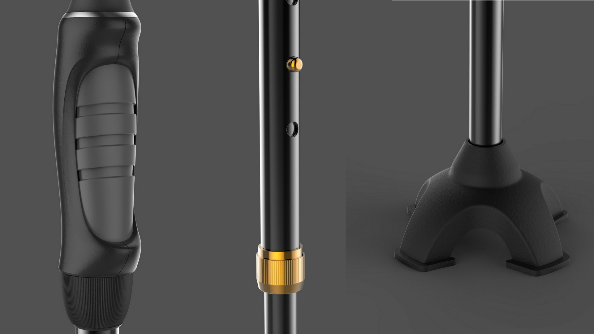 Old man's crutch，Intelligent crutch，Tools for the elderly，