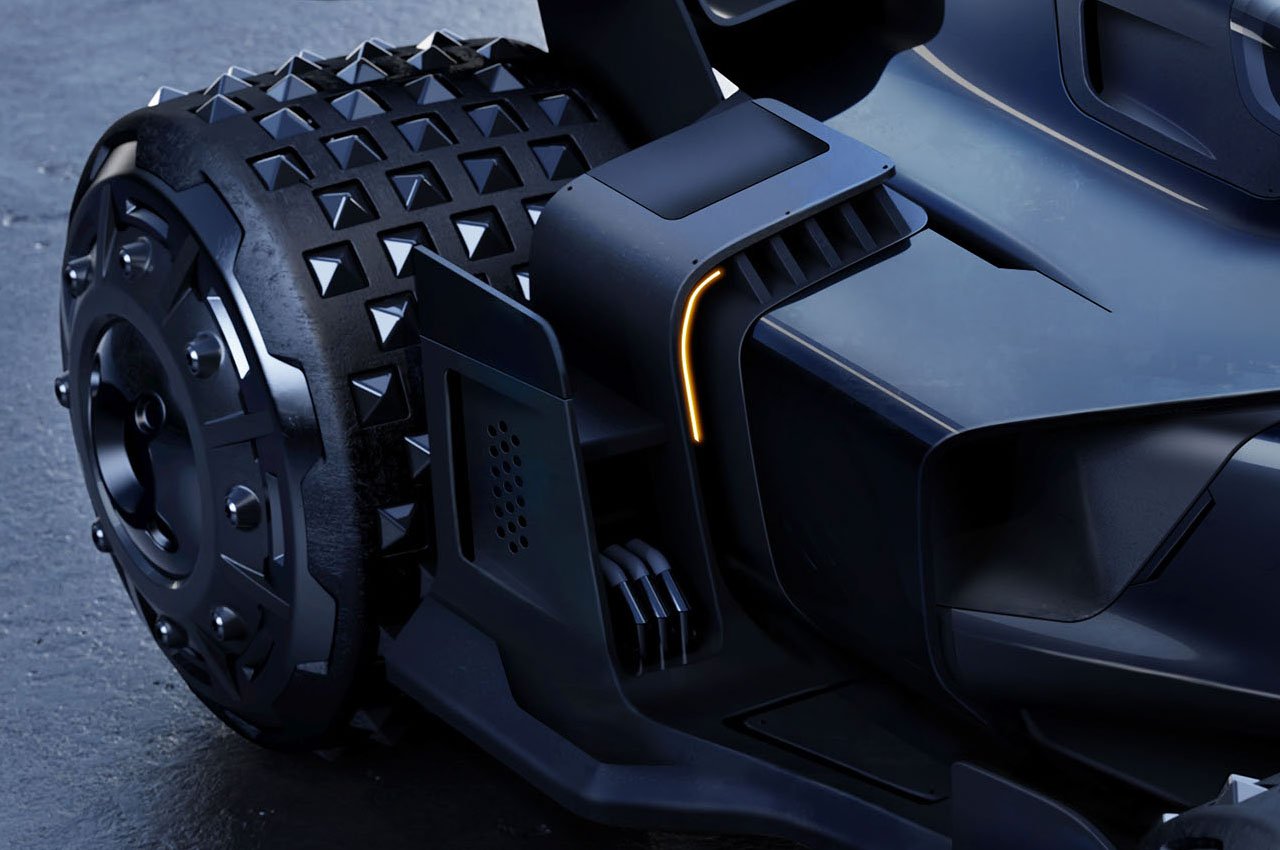 Motorsport，Super Futurism，Batmobile，