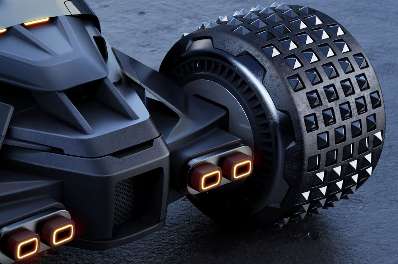 Motorsport，Super Futurism，Batmobile，