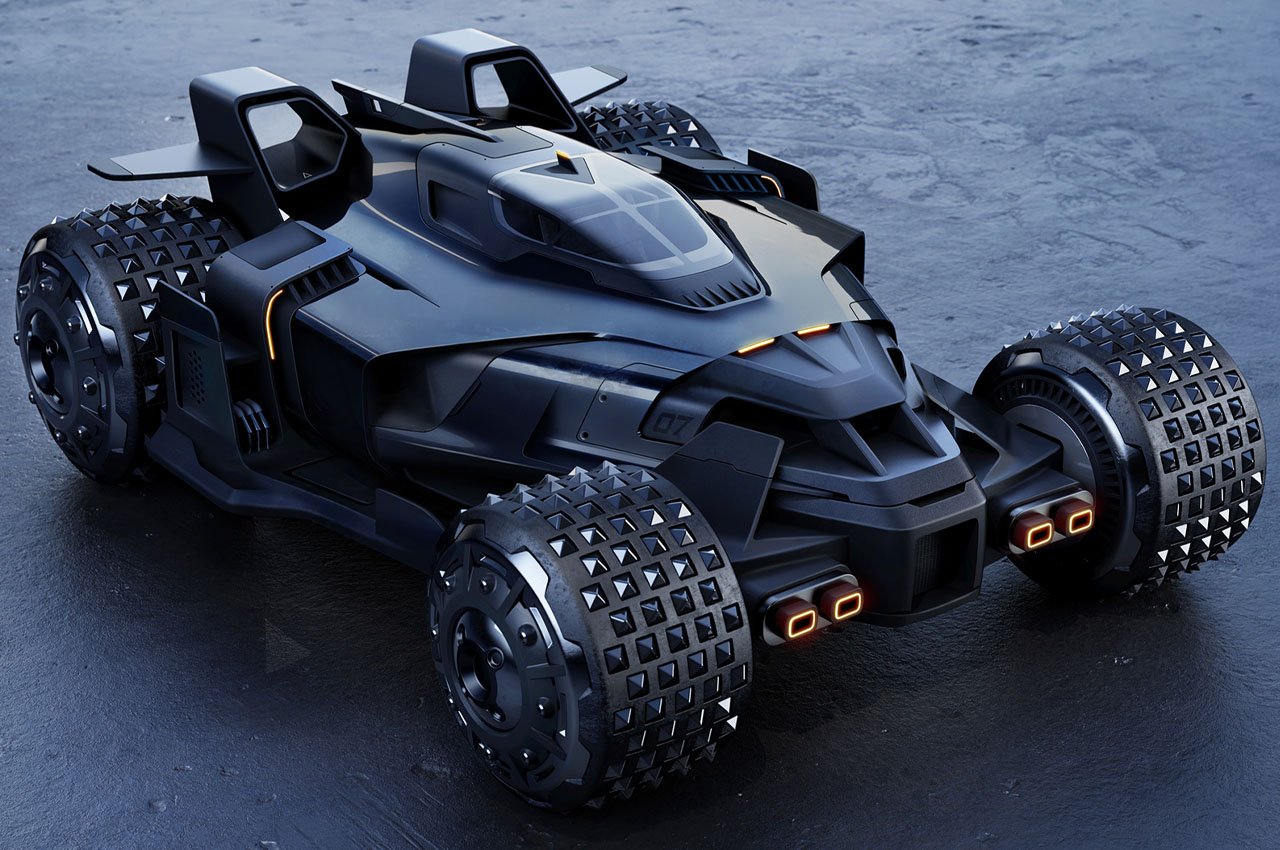 Motorsport，Super Futurism，Batmobile，