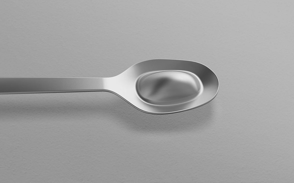 industrial design，product design，tableware，Minuspoon，Spoon，