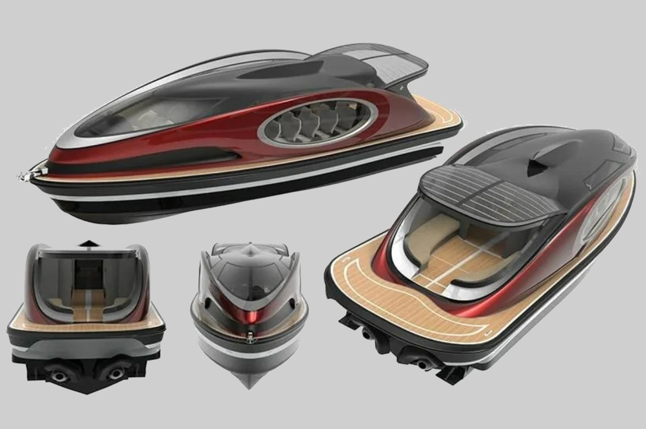 Hybrid，yacht，Palladio，carbon fibre，