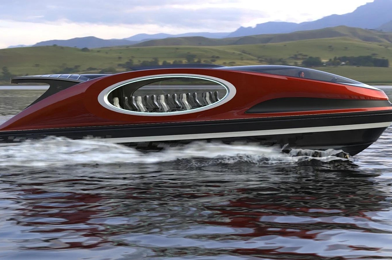 Hybrid，yacht，Palladio，carbon fibre，