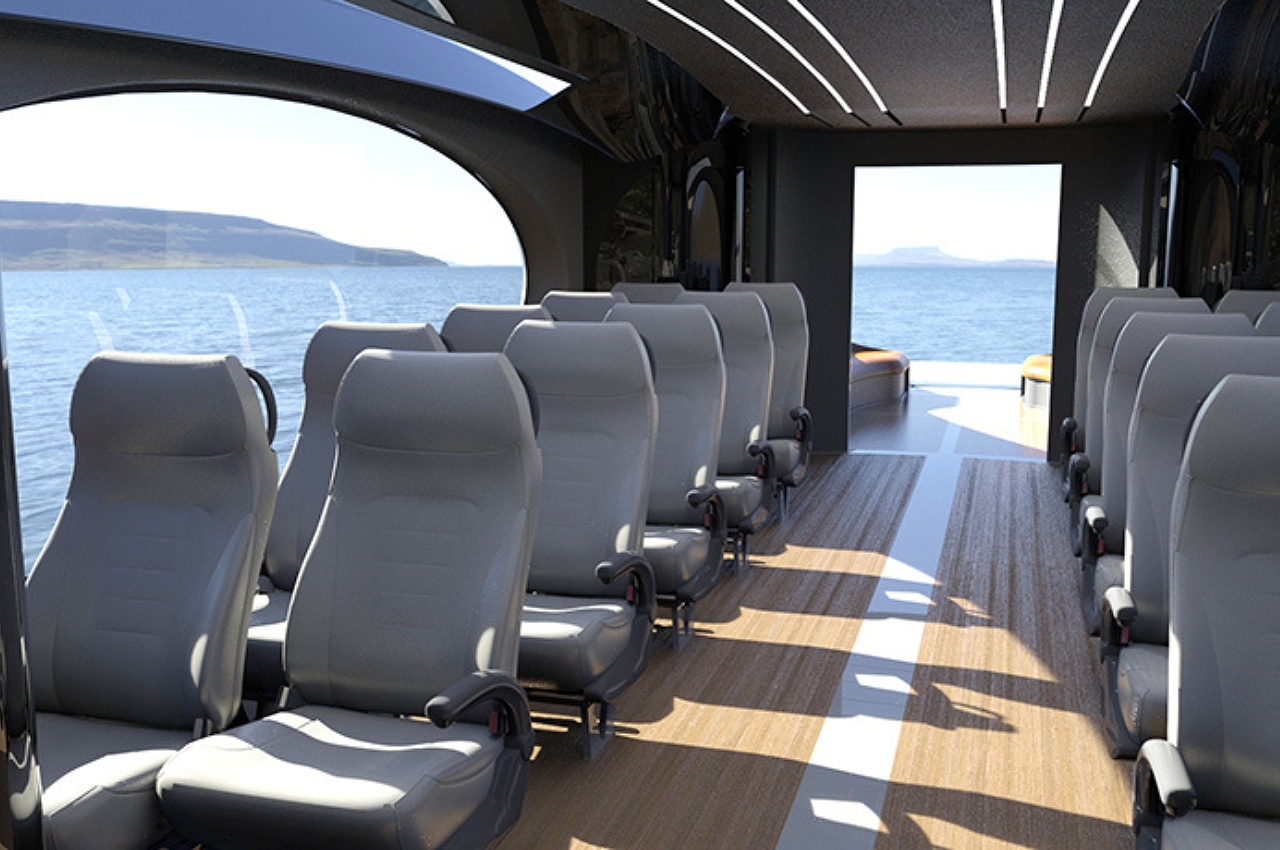 Hybrid，yacht，Palladio，carbon fibre，