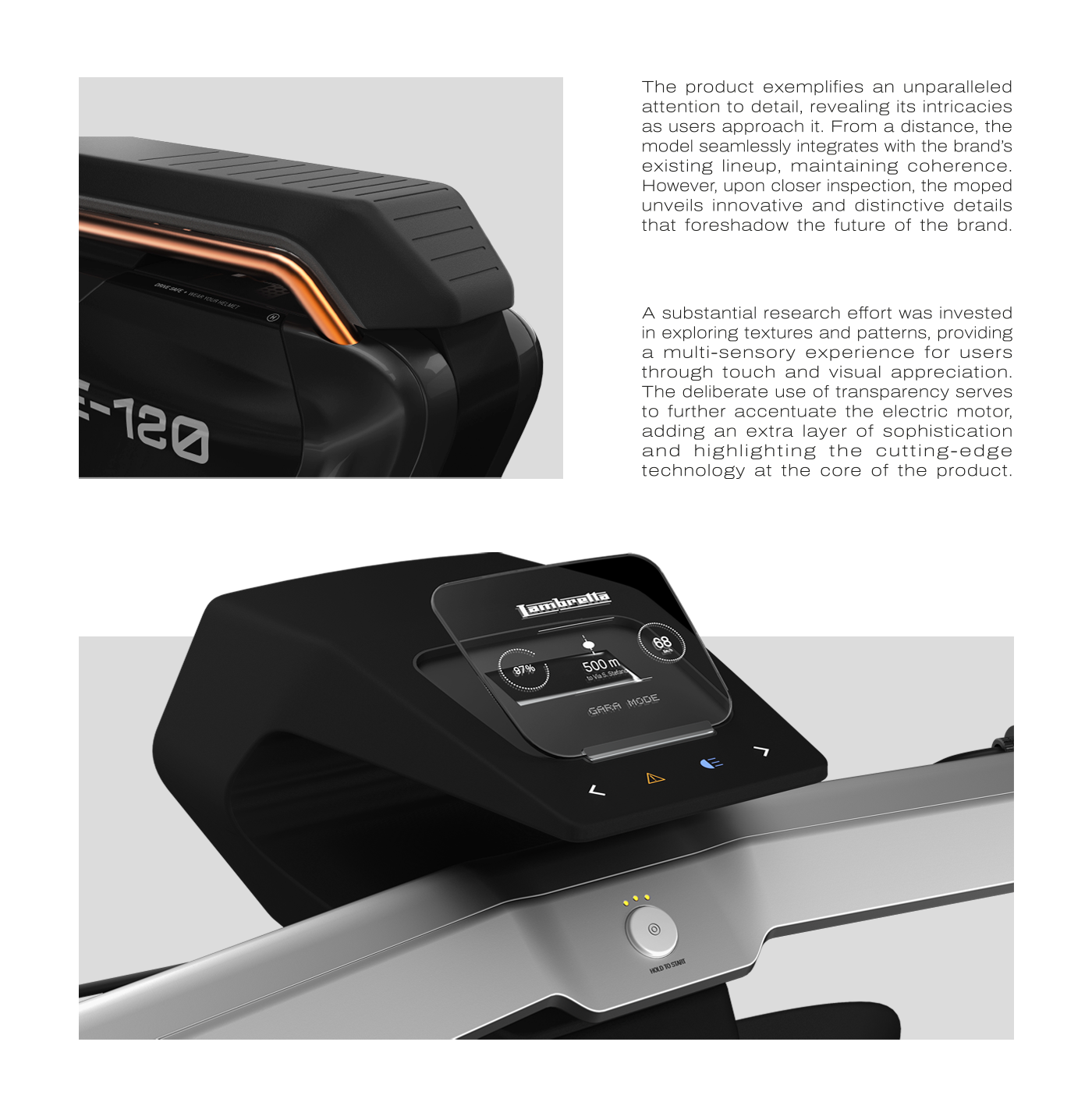 LAMBRETTA，E120，interactive，