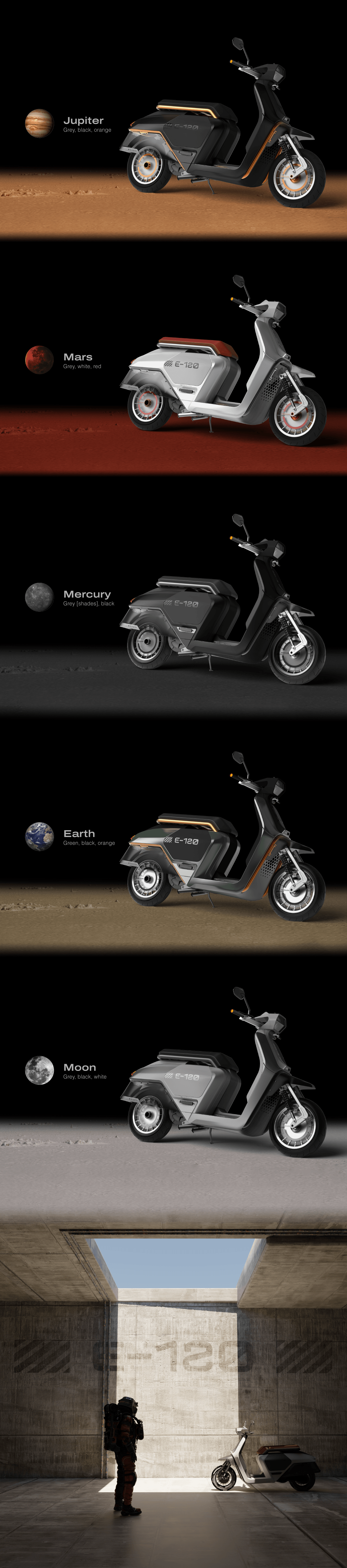 LAMBRETTA，E120，interactive，