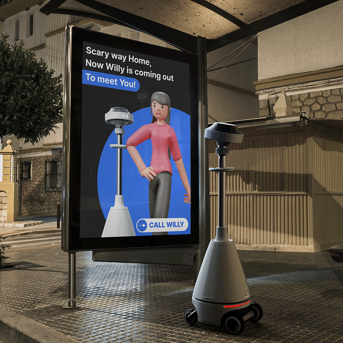 Willy，Safety robot，Digital，artificial intelligence，