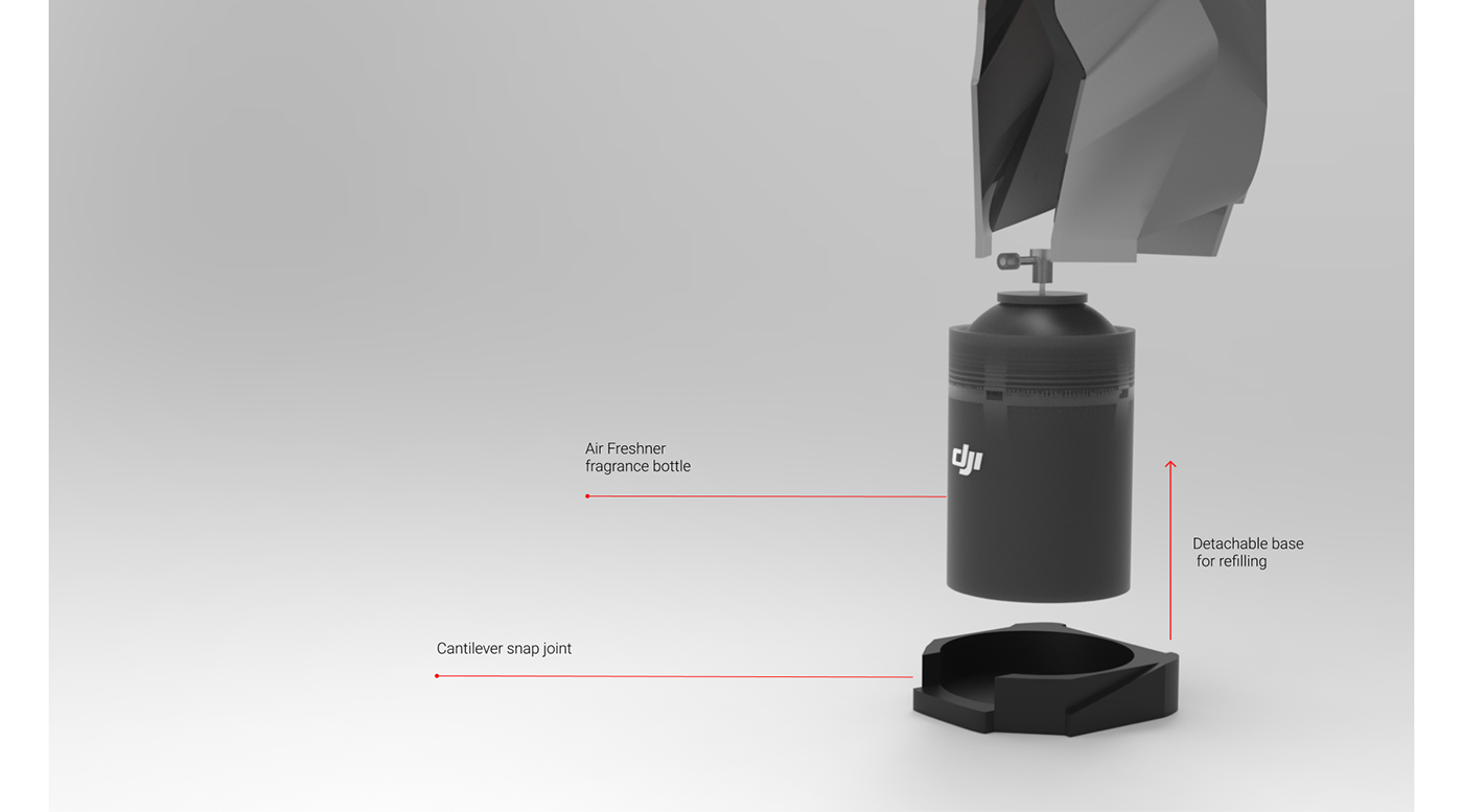 DJI MYST，Housewear & Furnishings，originality，Dajiang indoor air freshener，