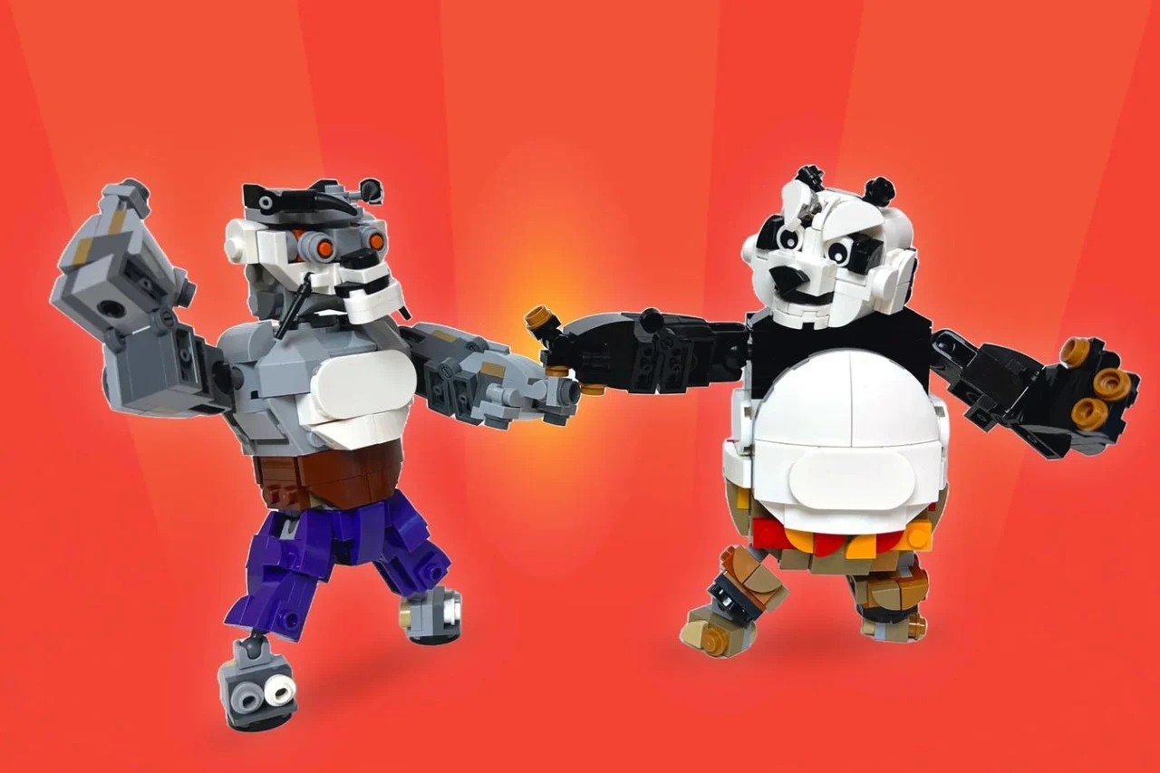 Lego，Kung Fu Panda，Building blocks，lego，