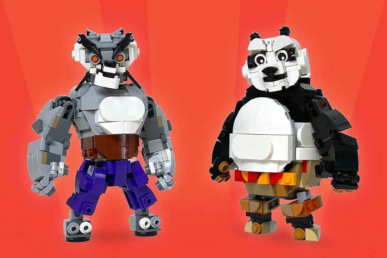 乐高，功夫熊猫，积木，lego，