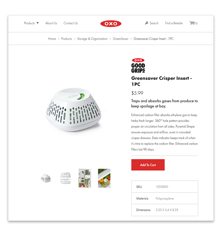 Greensaver，oxo，Fresh keeping box，