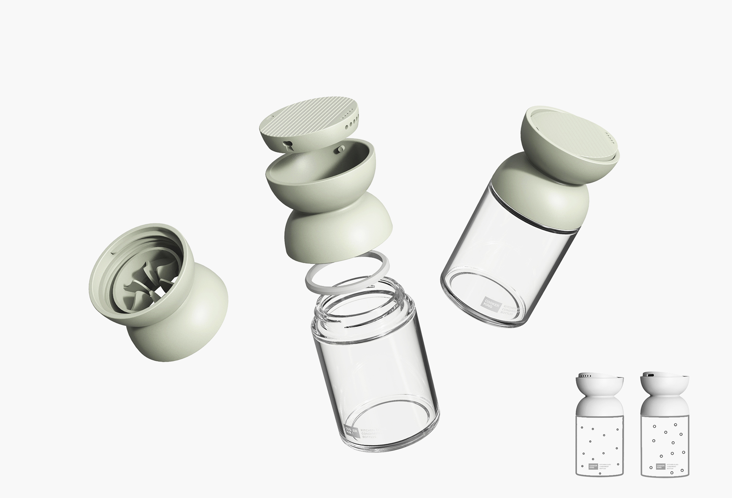 Salt pot，Original design，