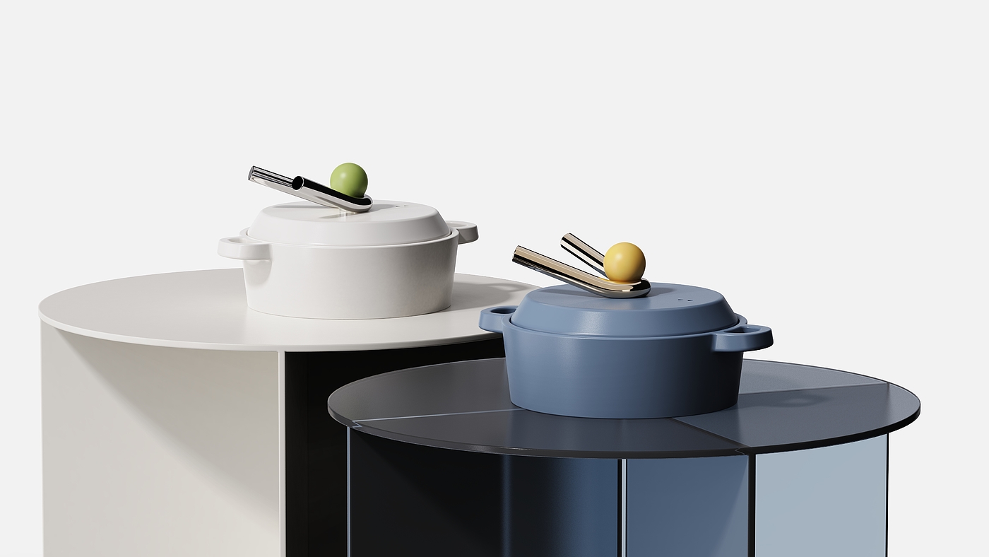 Ceramic pot，pot，Creative design，