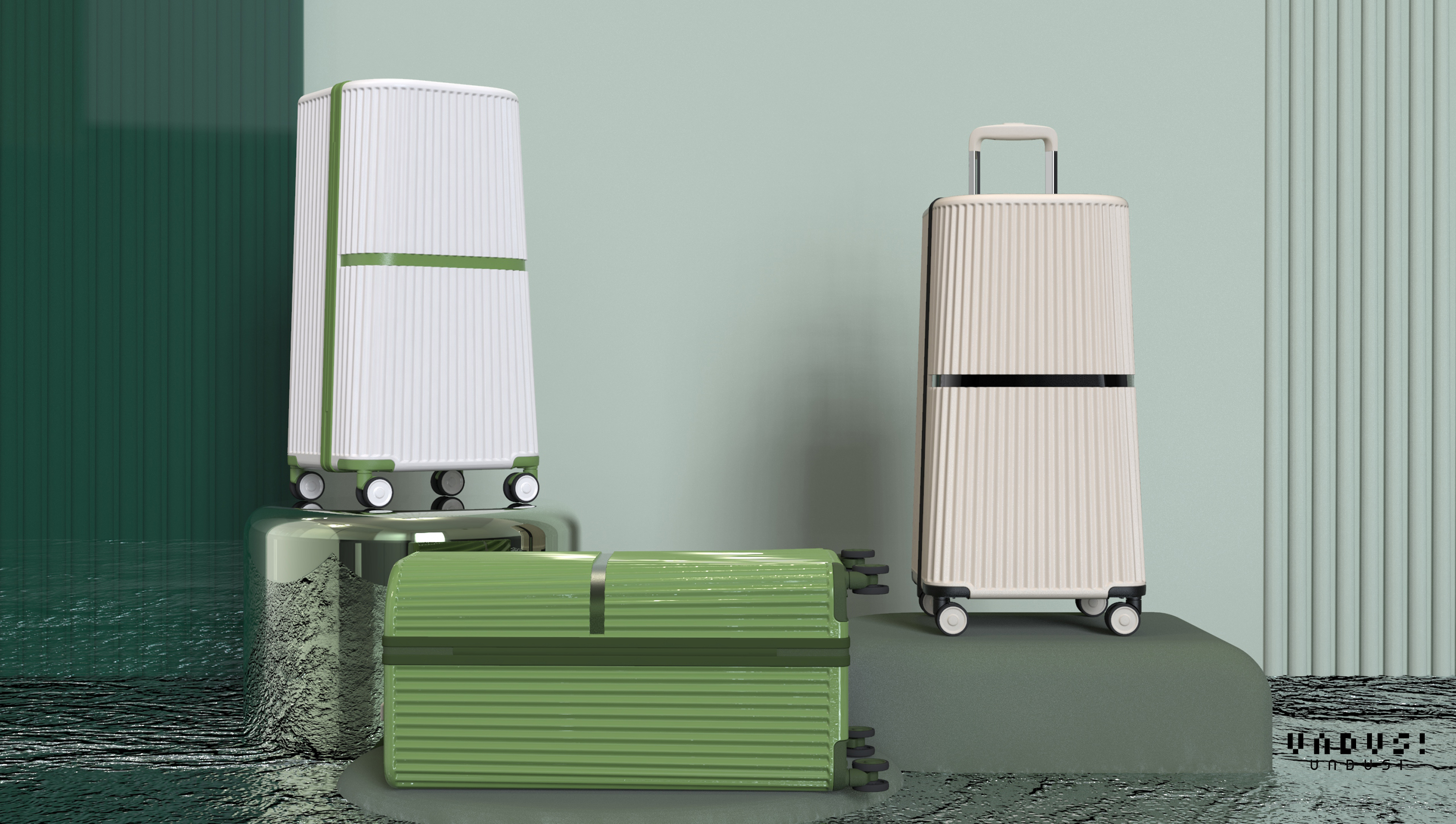 trunk，Draw bar box，Sports style，modeling，Render，