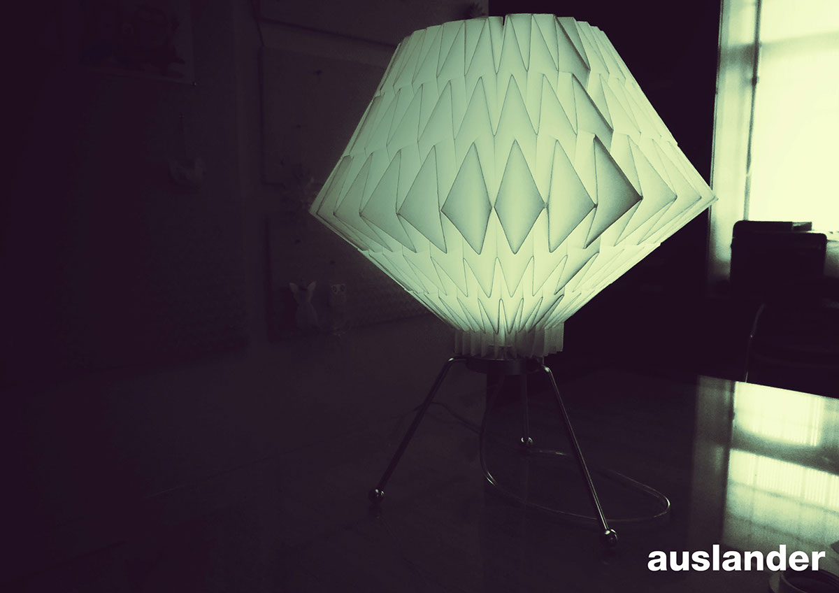 Paper lamps，furniture，Lighting，product design，