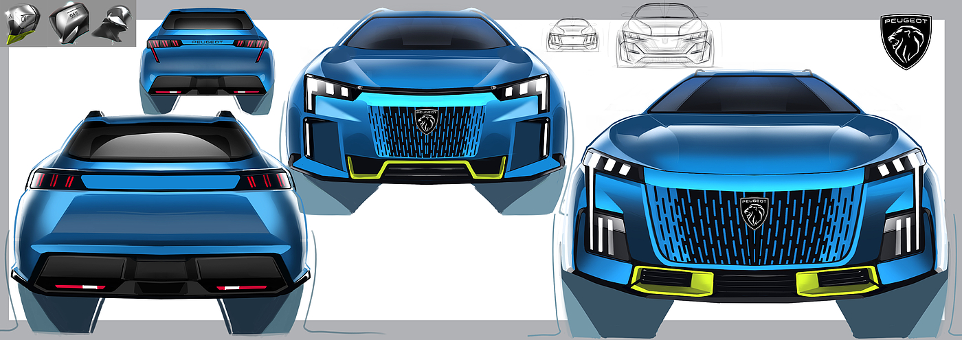 Automobile design，Automobile exterior decoration design，car，cardesign，Hand drawn，