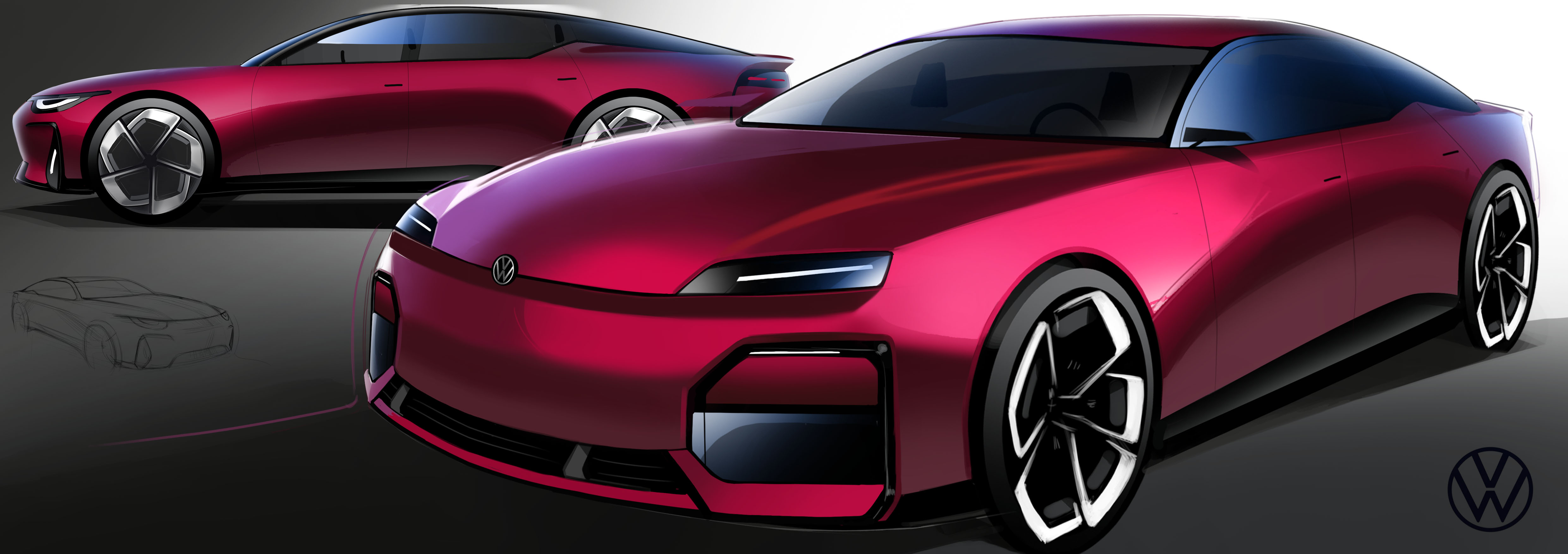 Automobile design，Automobile exterior decoration design，car，cardesign，Hand drawn，