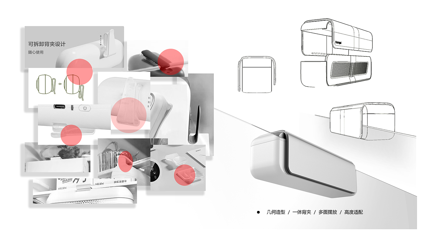 Product innovation/appearance design/innovative structure/use experience，