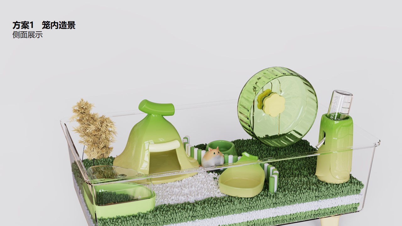 Hamster room, ceramic nest，