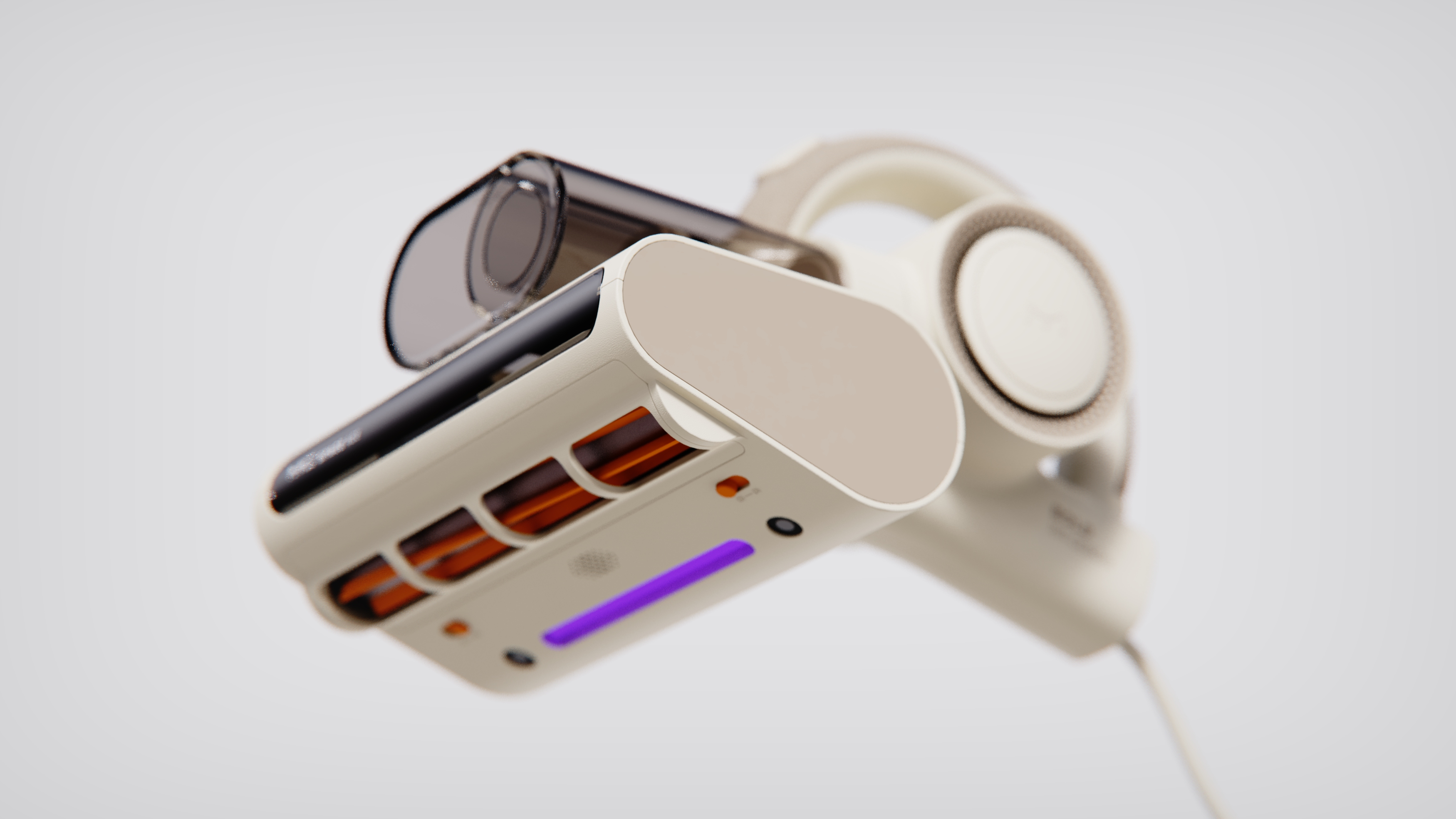 Mite remover，Appearance design，