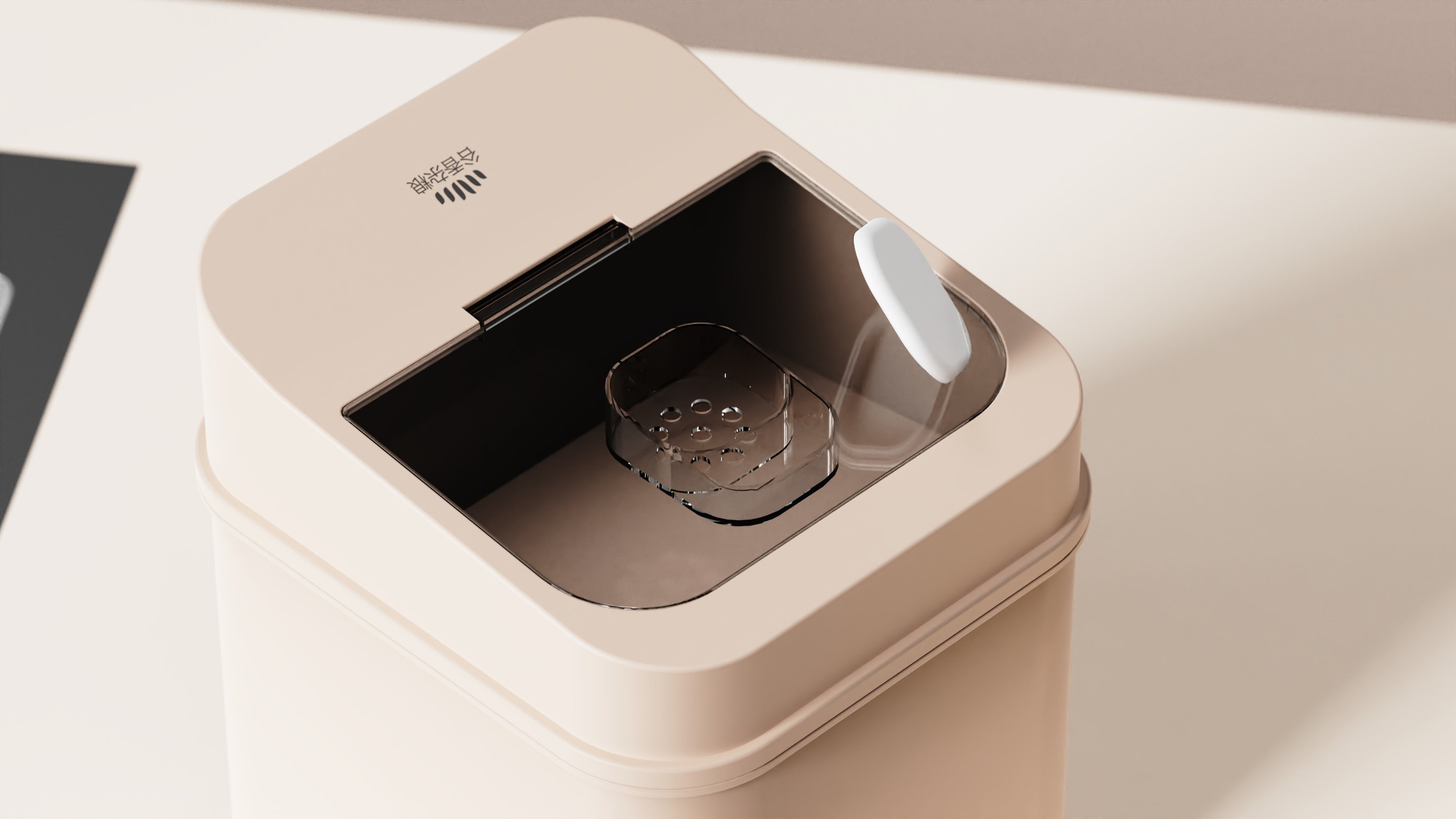 Rice bucket，Cabinet-style rice bucket，Household rice bucket，