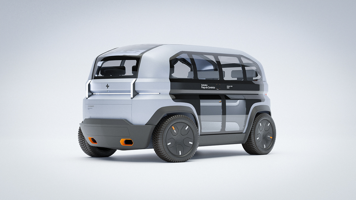 CROSSER V1，product design，concept，automobile，modularization，