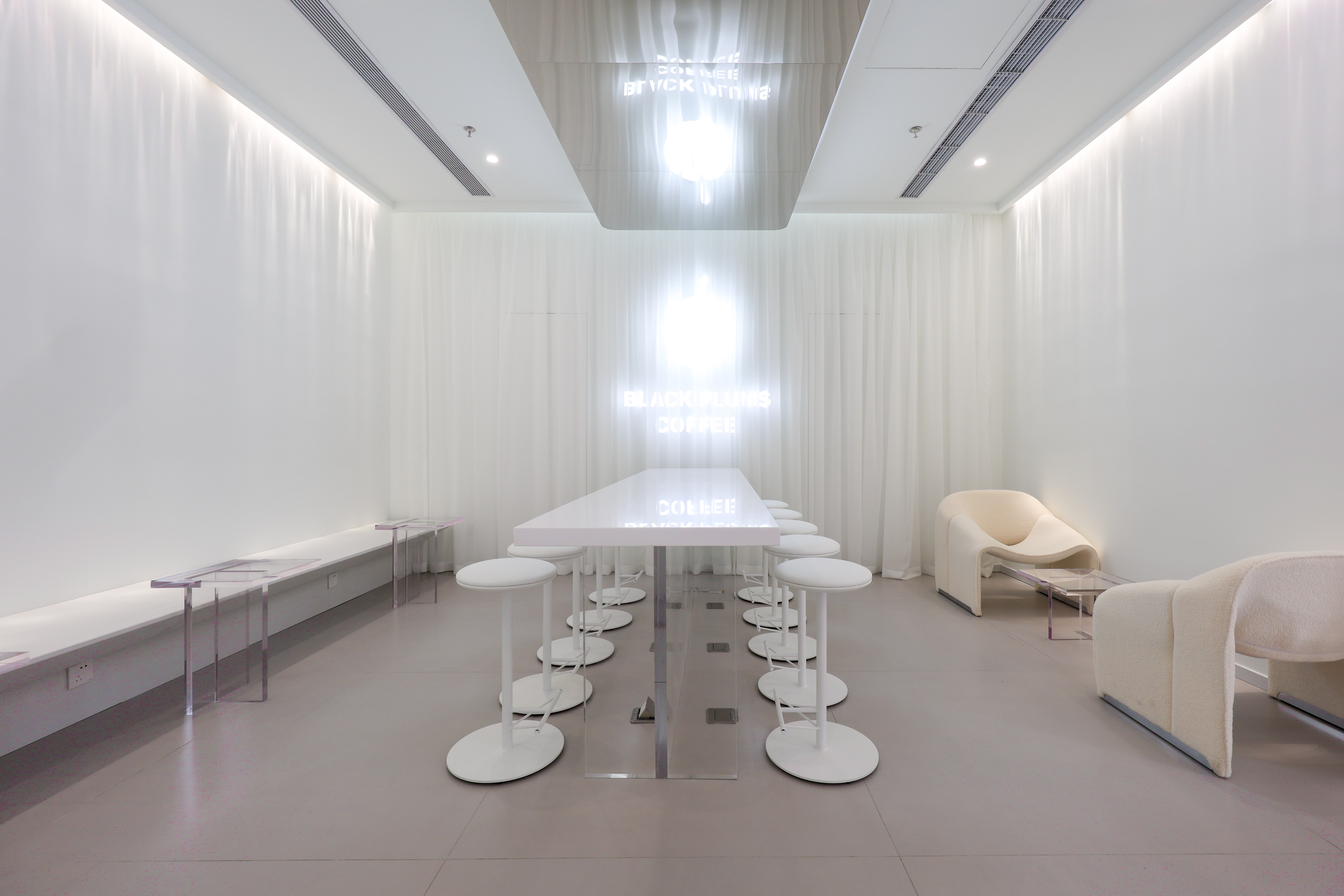 space design ，VI design，Visual design，Coffee Shop Design，Minimalist design ，