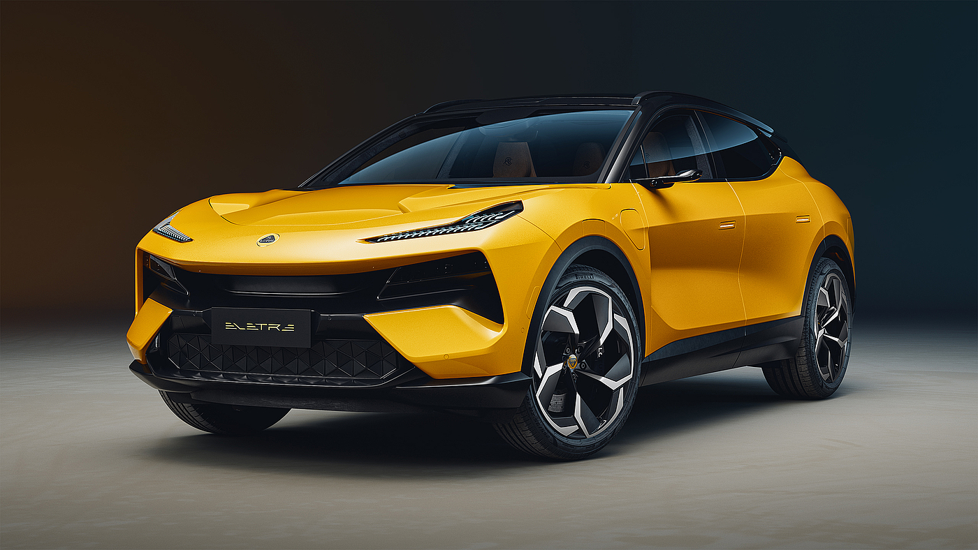 automobile，Lotus ，3D rendering，Lotus Eletre，