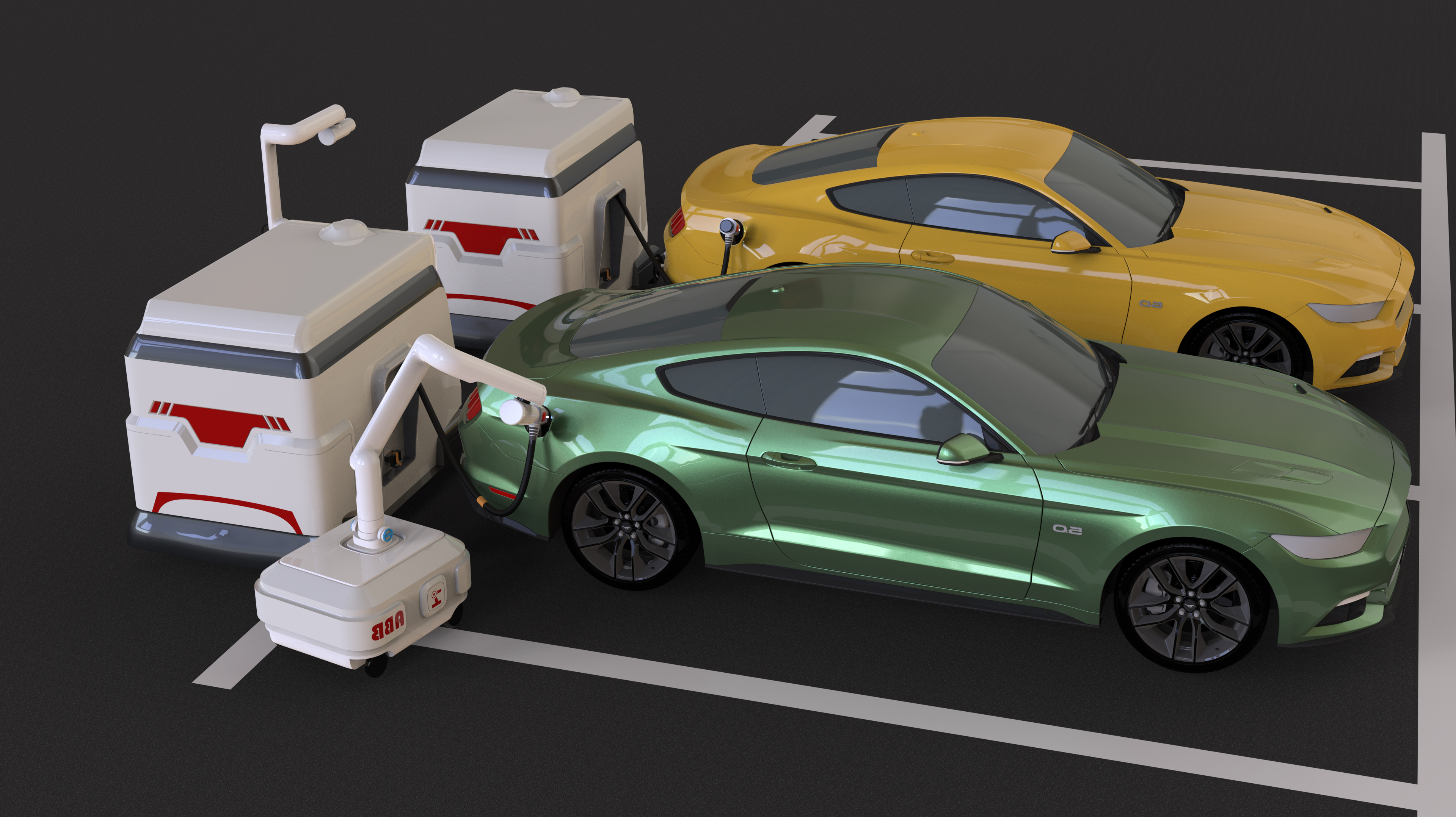 New energy vehicle，Charging pile，