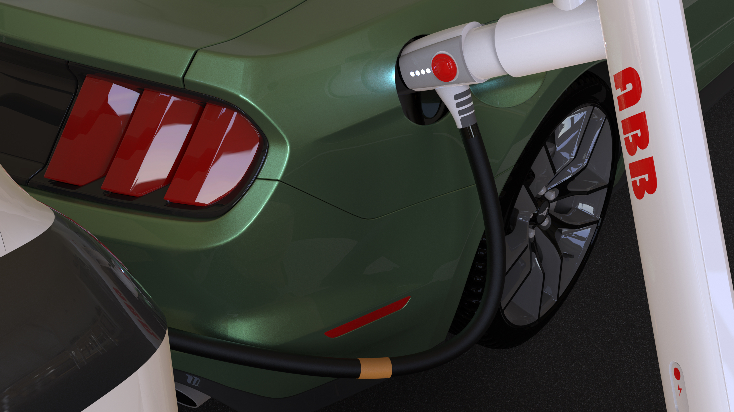 New energy vehicle，Charging pile，