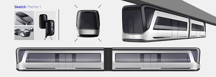 rail transit，Design Ghost，
