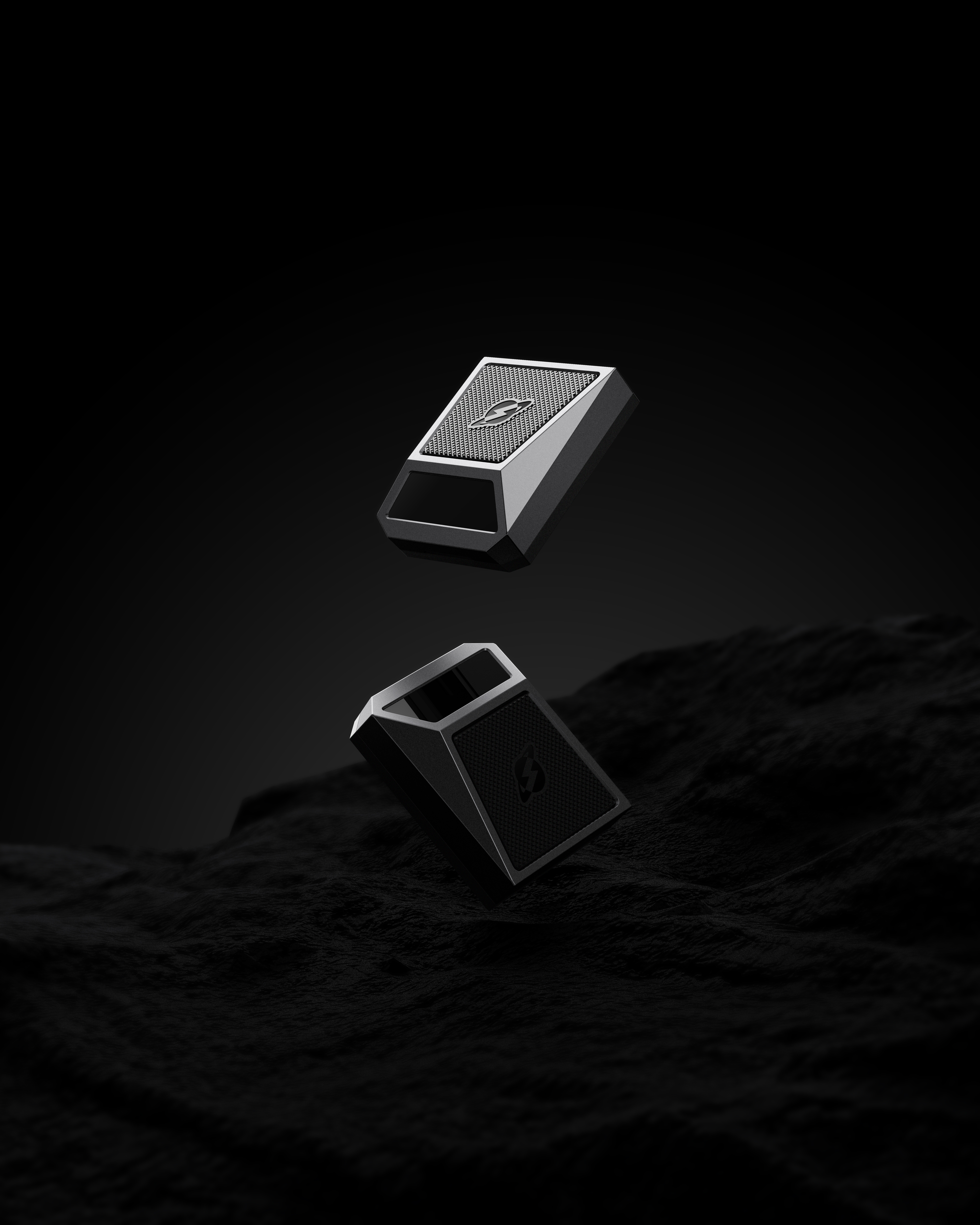 ZENMOKE，Around Tesla，product design，Minimalist，Original design，Vehicle products，industrial design，Smart Button，