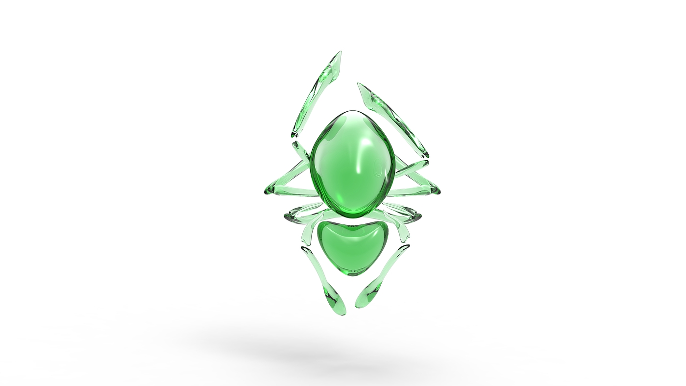 Sense of future，Sense of science and technology，streamline，High-end, automotive, rendering，Cute, simple, cute, creative, cartoon，Smart Home, Concept Design, AIGC, Industrial Design，Product design, digital intelligence, portfolio, animation, general image，Spider ornaments，