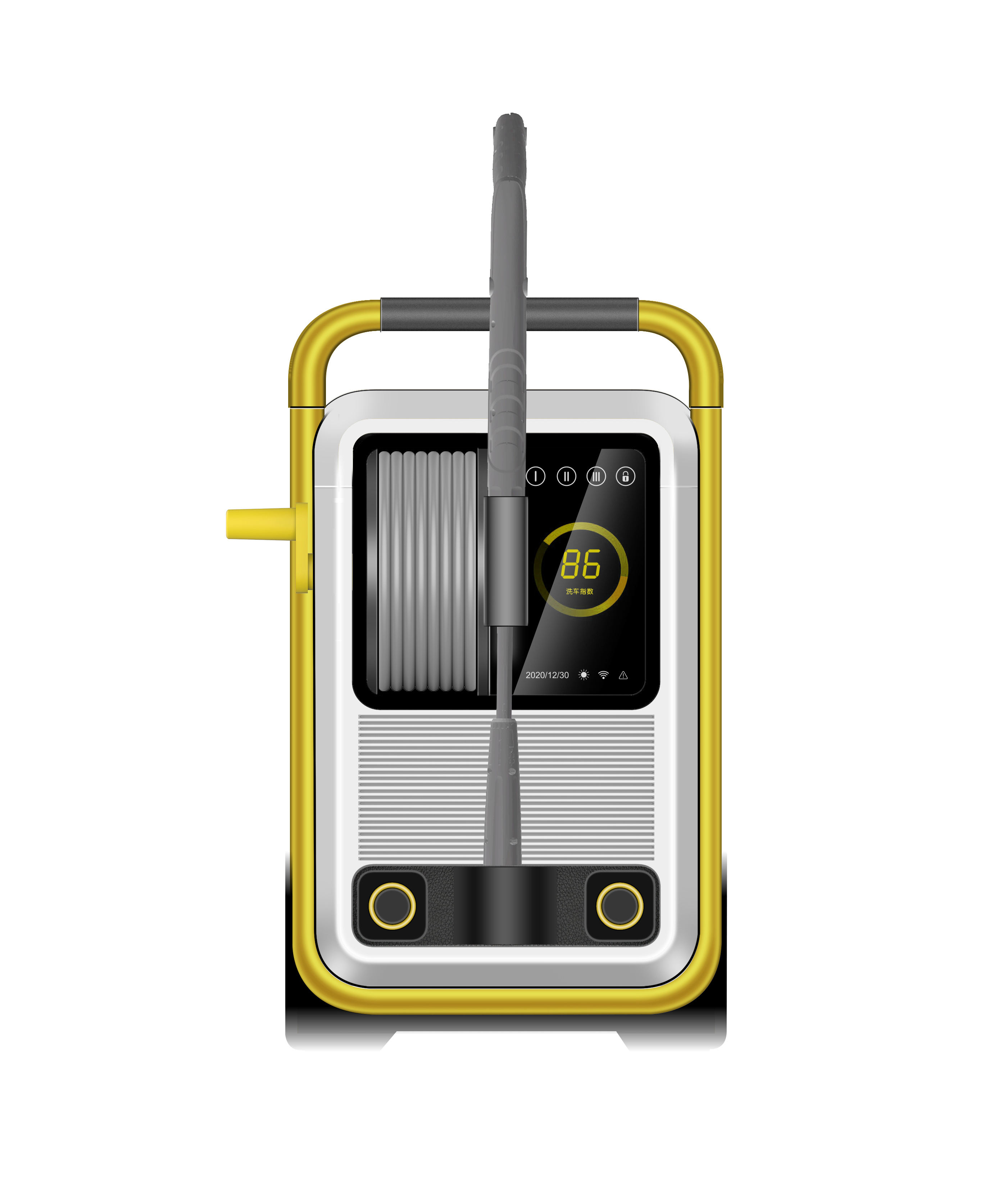 industrial design，product design，Design case sharing，Design sketch，Design hand drawn，Cleaning machine，Car washing machine，