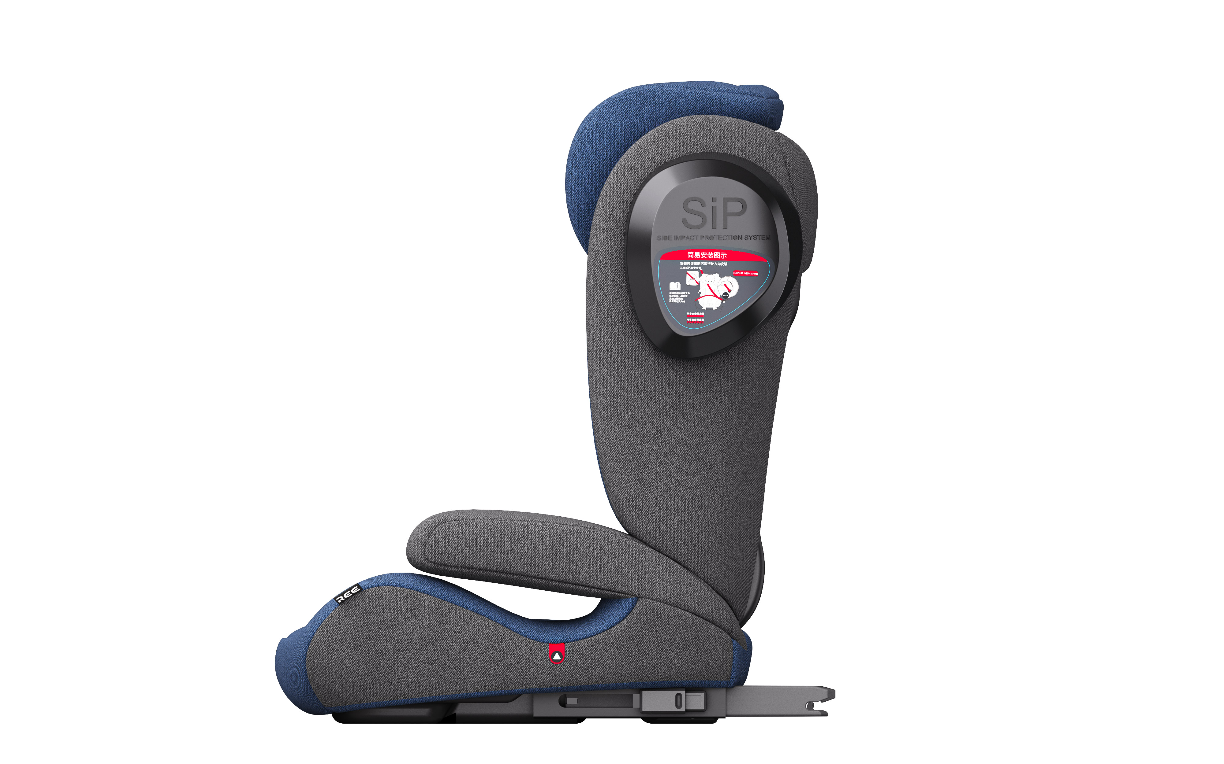 Safety seat，Elefying mat，Vehicle supplies，Child mother and baby，Maternal and infant products，E-commerce details，3D rendering，Product rendering，