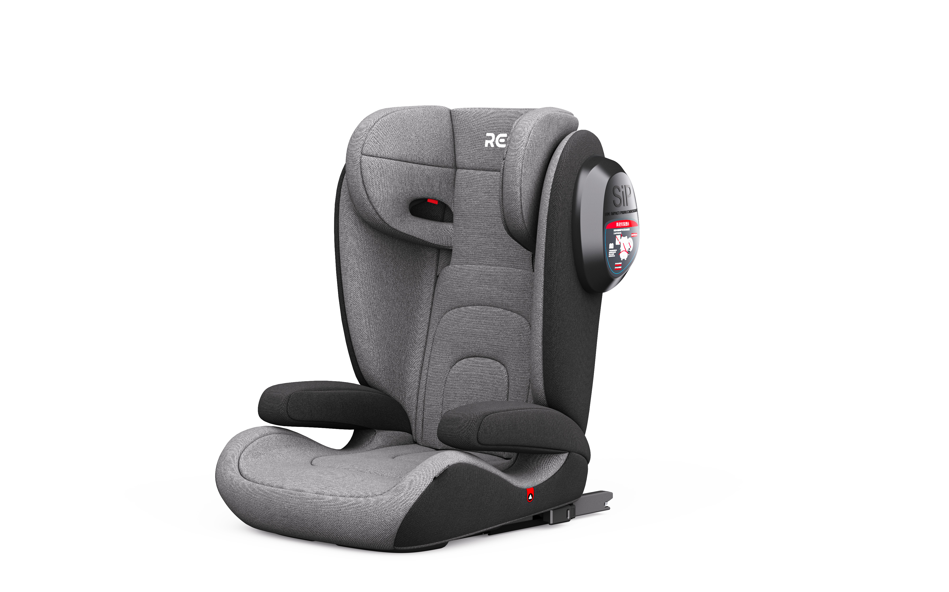 Safety seat，Elefying mat，Vehicle supplies，Child mother and baby，Maternal and infant products，E-commerce details，3D rendering，Product rendering，