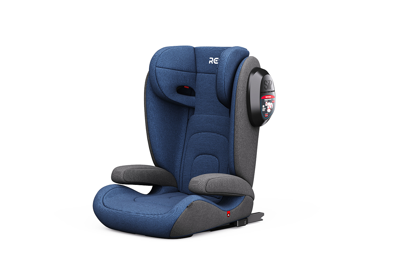 Safety seat，Elefying mat，Vehicle supplies，Child mother and baby，Maternal and infant products，E-commerce details，3D rendering，Product rendering，