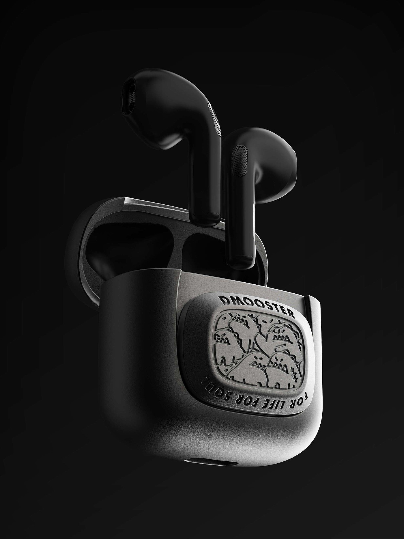 Big Monster，dmooster，industrial design，Bluetooth headset，Chaopin，IP，brand，Tide play，