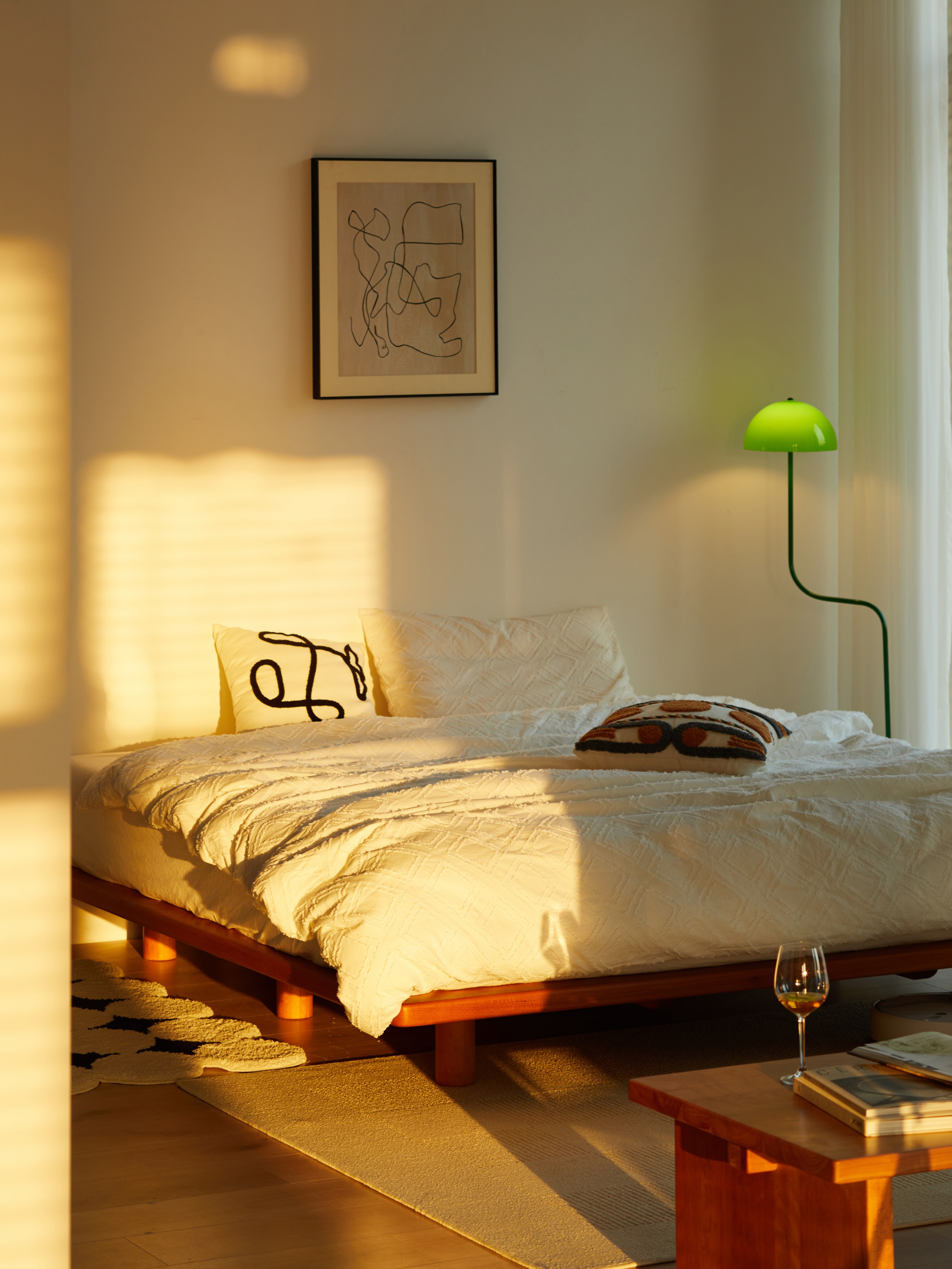 furniture design ，Residential Furniture，Solid wood furniture，Solid wood bed，Original design，