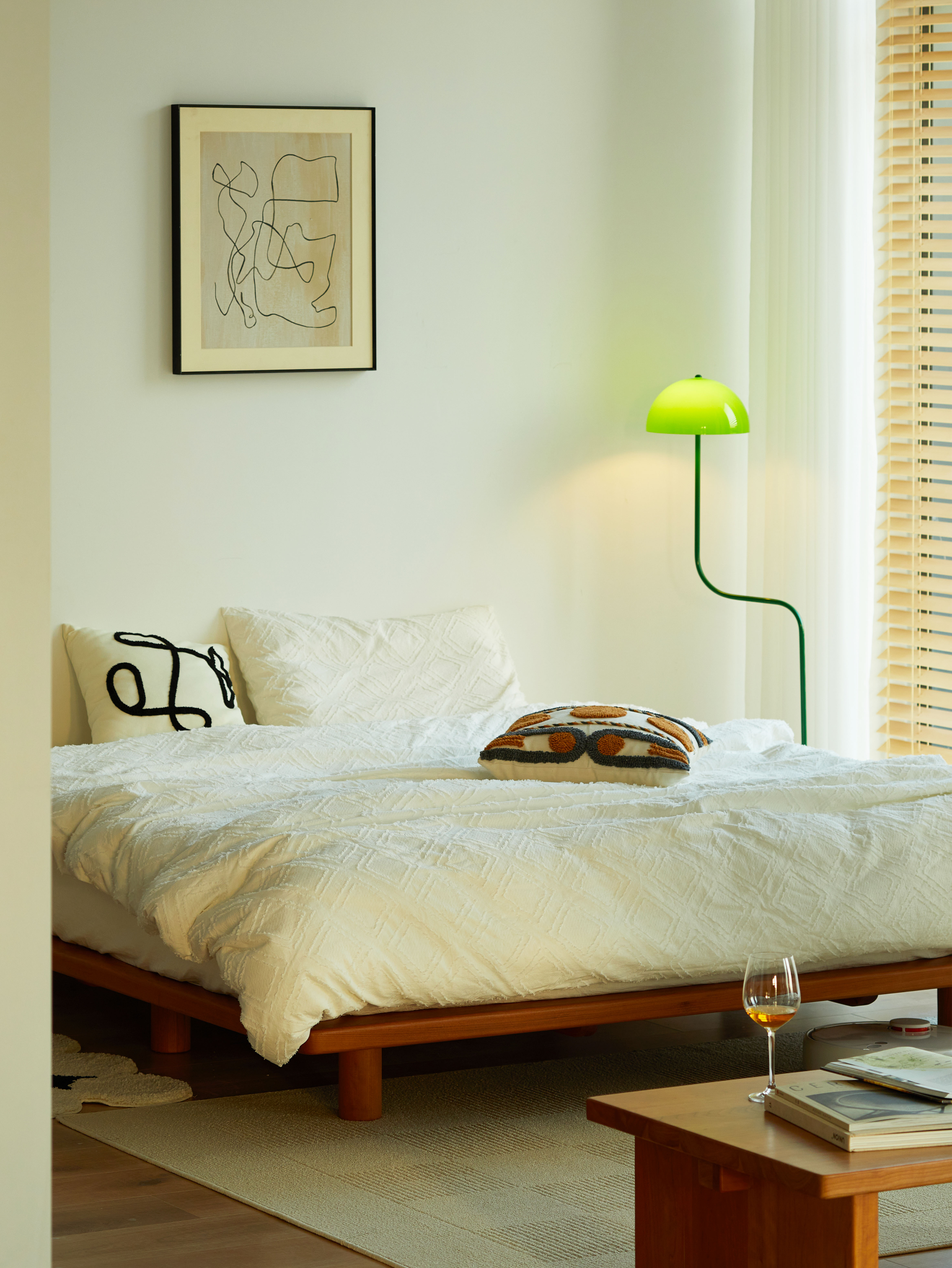 furniture design ，Residential Furniture，Solid wood furniture，Solid wood bed，Original design，