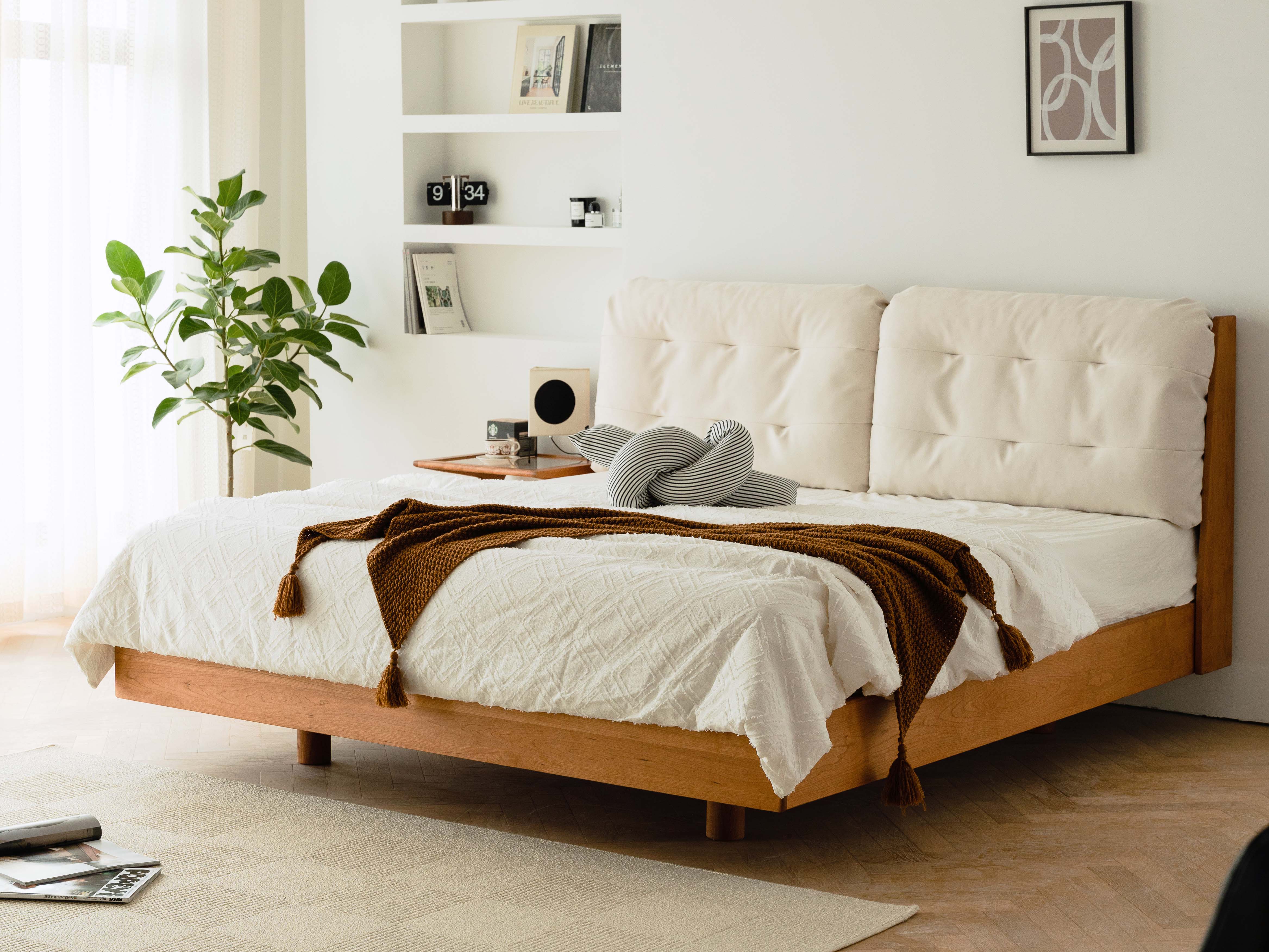 Residential Furniture，Solid wood bed，furniture design ，Original design，Solid wood furniture，