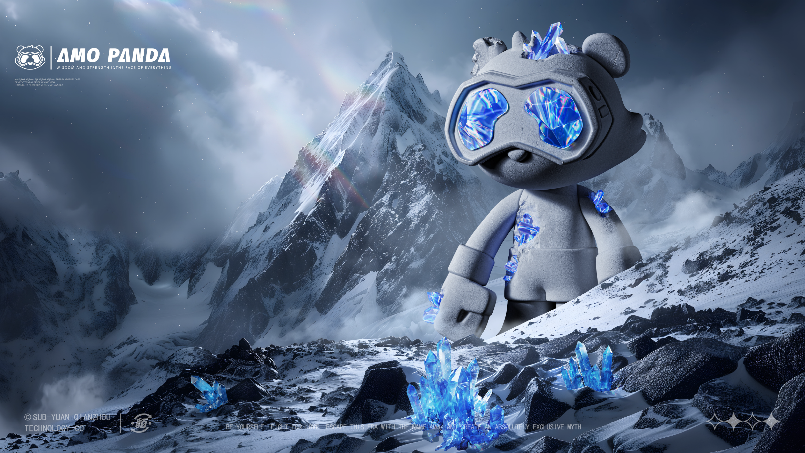 Tide play，Panda IP，IP Design，Trendy design，mascot design ，Toys，Toy design，industrial design，