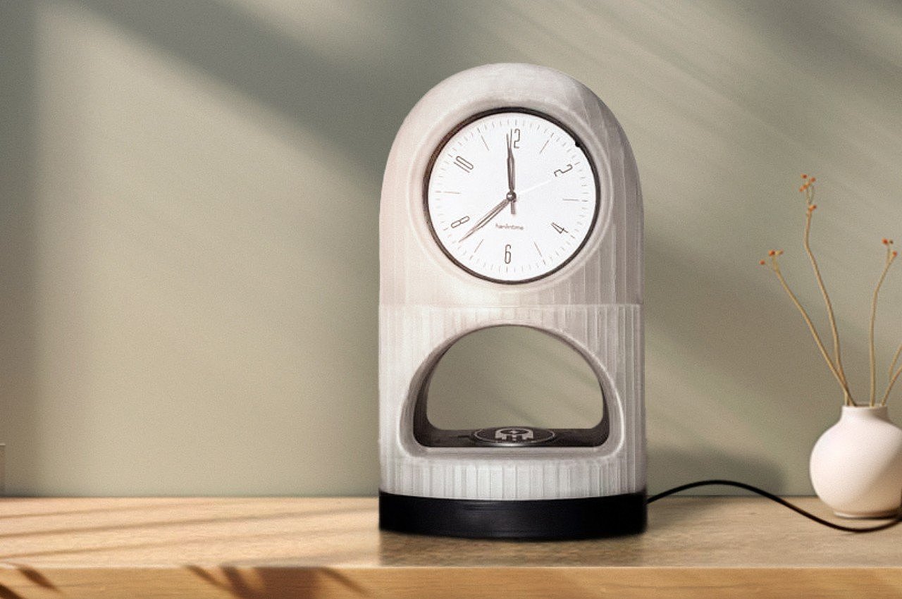 wireless charger ，Clock design，Spirit Reminder，alarm clock，