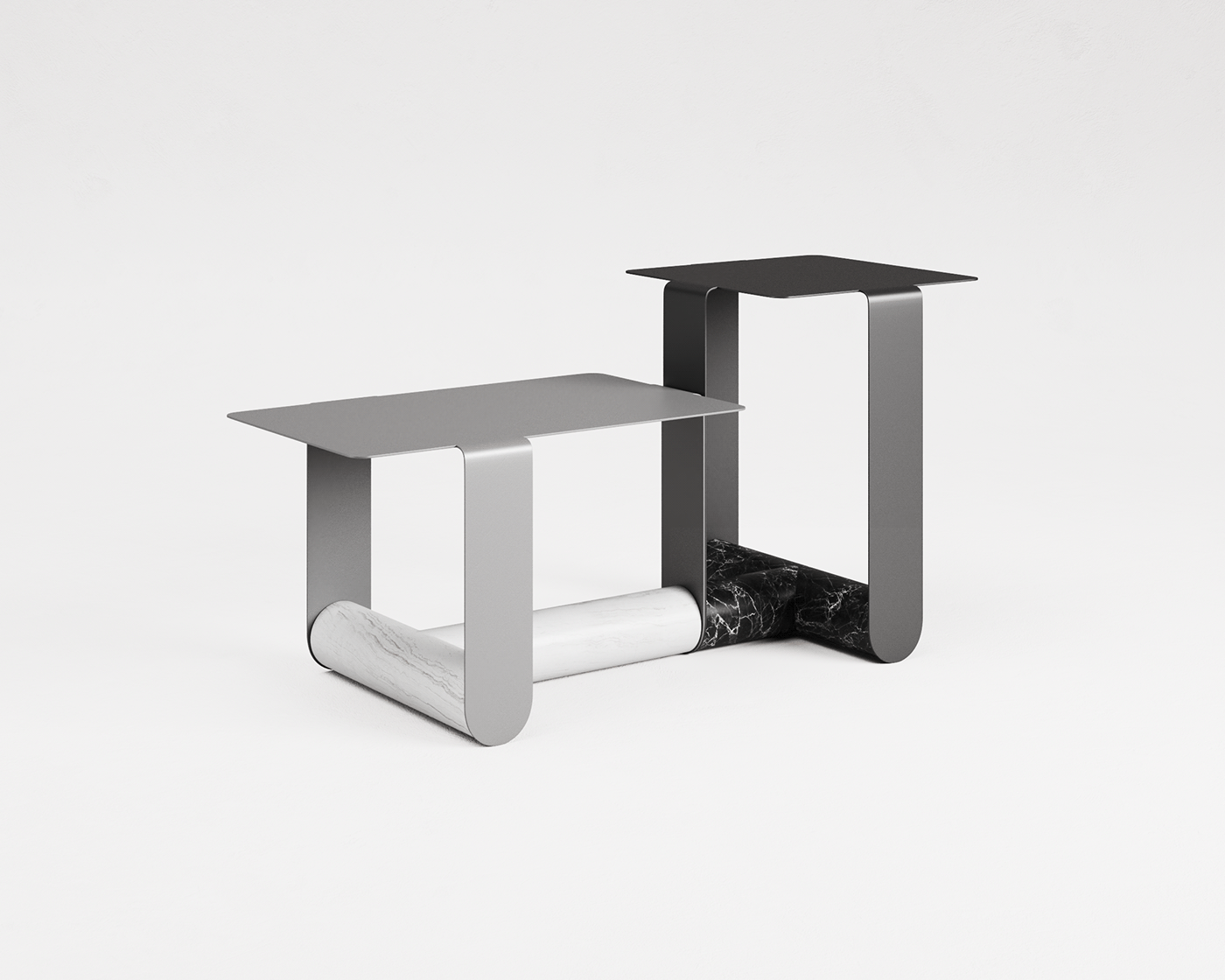 Coffee，Table，furniture design ，Metal，concept，tea table，