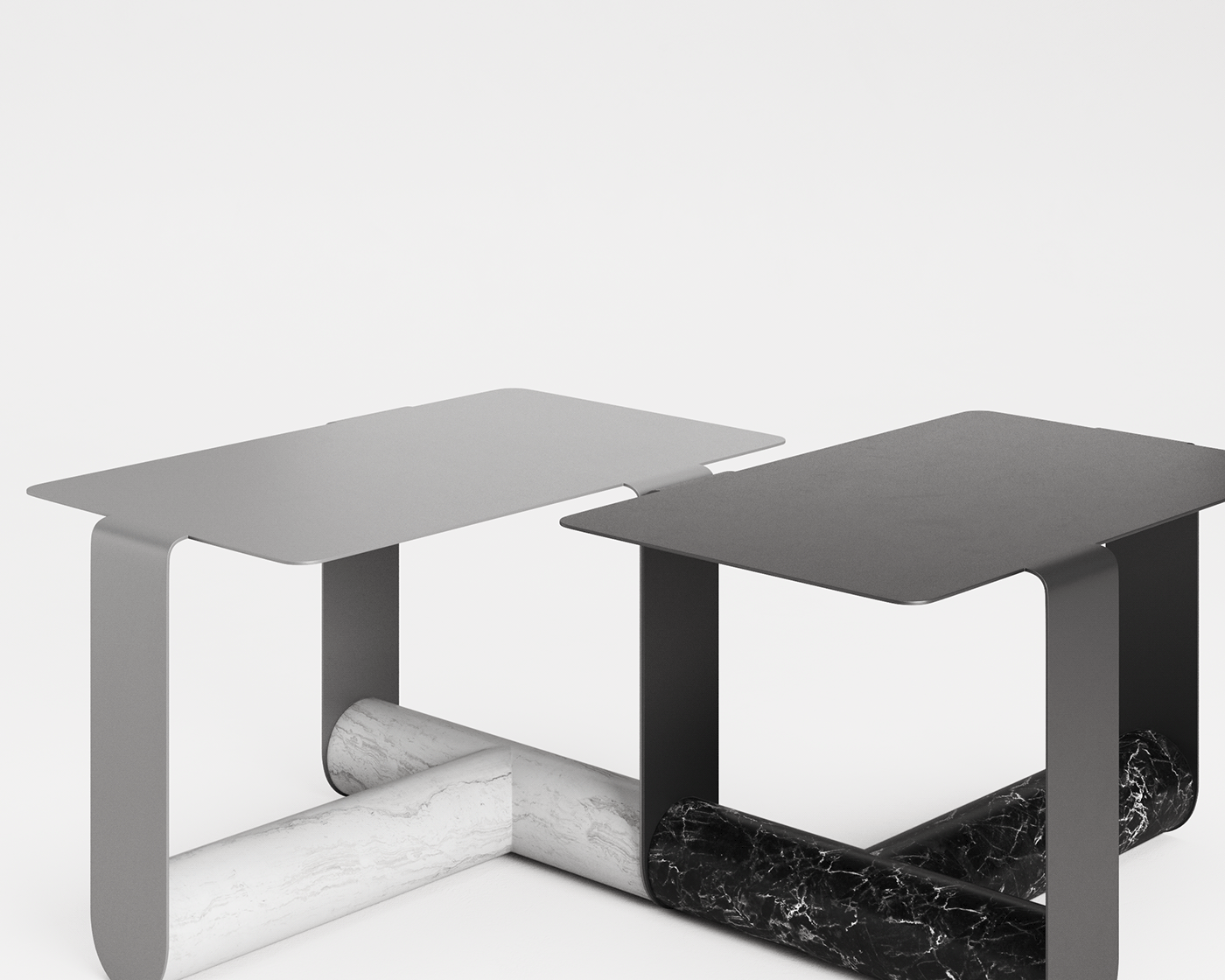 Coffee，Table，furniture design ，Metal，concept，tea table，
