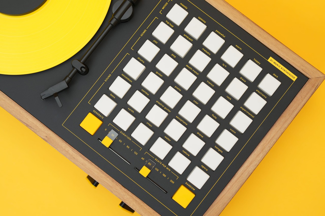 artificial intelligence，music，Synthesizer，product design，