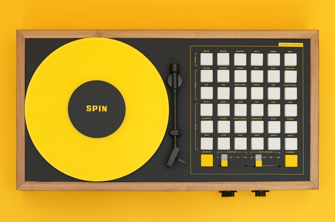 artificial intelligence，music，Synthesizer，product design，