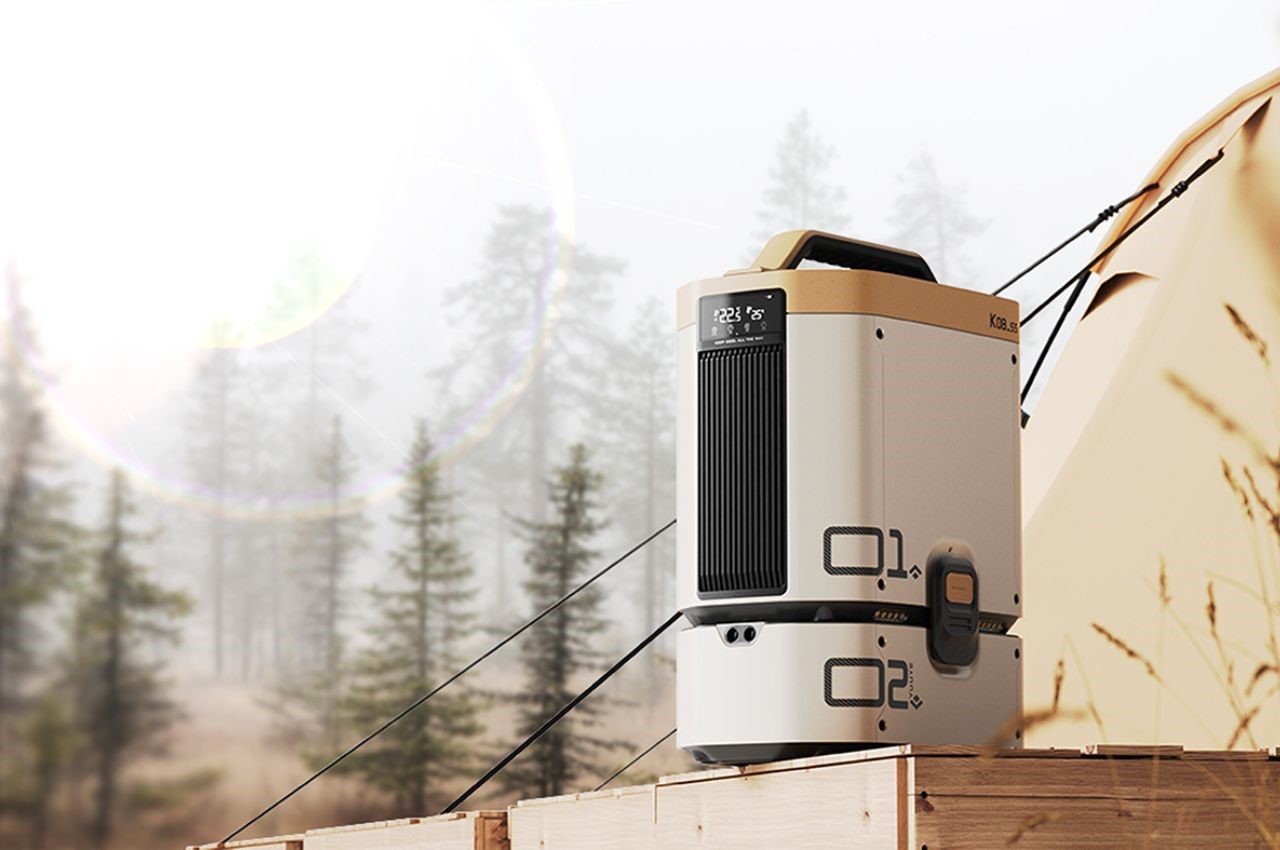 air conditioner，Portable，industrial design，outdoors，