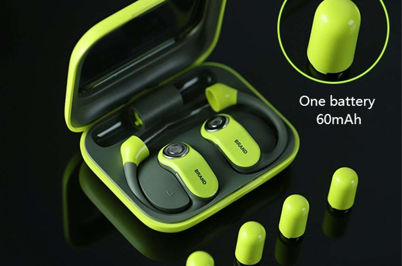 Wireless headset，product design，Replaceable battery，